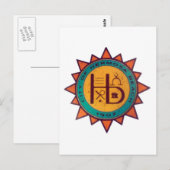Hermosa Beach Siegel Postkarte (Vorne/Hinten)