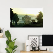 Hermosa Beach Sunset 36 x 22 Poster (Heimbüro)