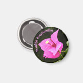 Hermosa Bugambilia Magnet (Vorderseite/Rückseite)