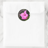 Hermosa Bugambilia Runder Aufkleber (Tasche)