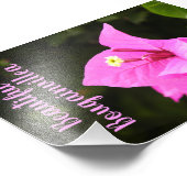 Hermosa Buganbilia Fotodruck (Ecke)