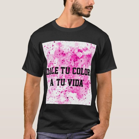 Hermosa camiseta decorada T-Shirt (Vorderseite)