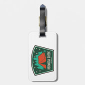 Hermosa Creek Wilderness Colorado Camping Gepäckanhänger (Rückseite vertikal)