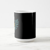 Hermosa flor abstracta kaffeetasse (Mittel)