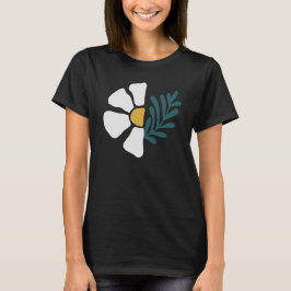 Hermosa flor abstracta T-Shirt