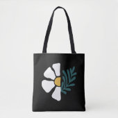 Hermosa flor abstracta tasche (Vorderseite)