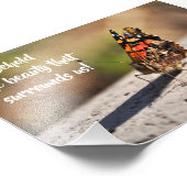 Hermosa Mariposa Fotodruck (Ecke)