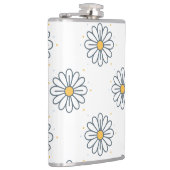 Hermosas margaritas minimalistas  flachmann (Rechts)