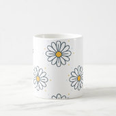 Hermosas margaritas minimalistas kaffeetasse (Mittel)