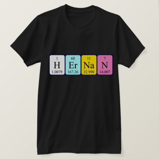 Hernan Periodenname Shirt (Design vorne)