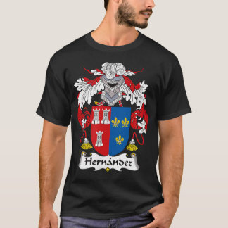 Hernandez Coat of Arms Familienwappen T-Shirt