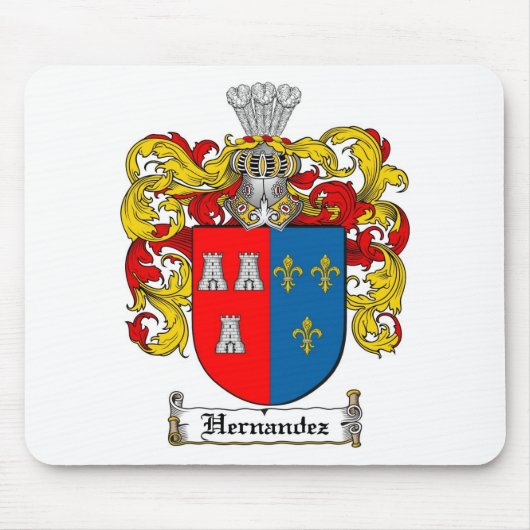 HERNANDEZ-FAMILIENWAPPEN - HERNANDEZ-WAPPEN MOUSEPAD (Vorne)