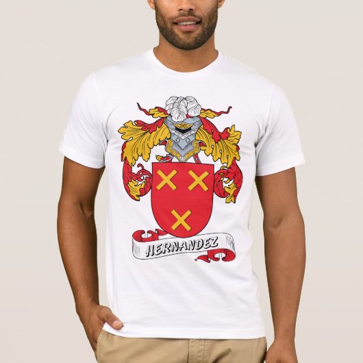 Hernandez-Familienwappen T-Shirt (Vorderseite)
