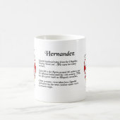 Hernandez-Wappenschale Kaffeetasse (Mittel)