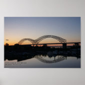 Hernando De soto Bridge, Memphis Poster (Vorne)