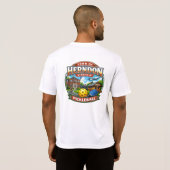 Herndon Virginia Pickleball T-Shirt (Schwarz voll)