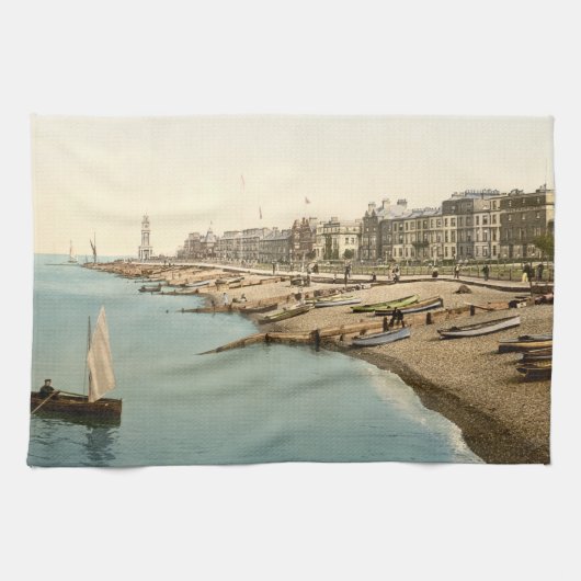 Herne Bay I, Kent, England Geschirrtuch (Horizontal)