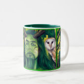 Herne der Jäger Zweifarbige Tasse (VorderseiteRechts)