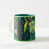 Herne der Jäger Zweifarbige Tasse (Vorderseite Links)