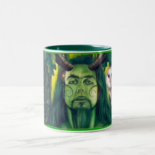 Herne der Jäger Zweifarbige Tasse (Mittel)