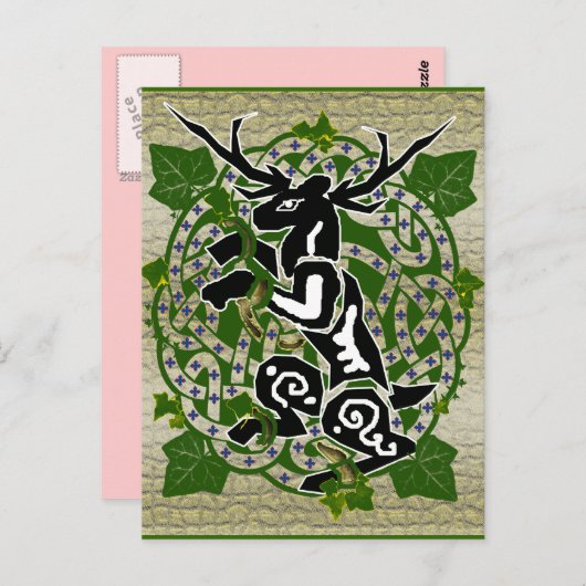 Herne Stene Postkarte (Vorne/Hinten)