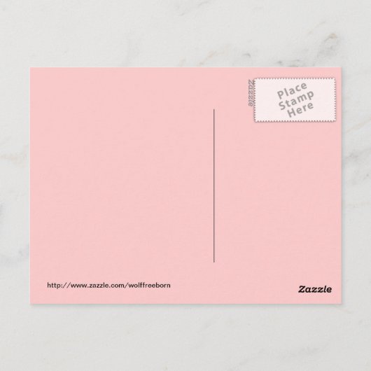 Herne Stene Postkarte (Rückseite)