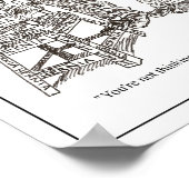 Hernia Cartoon Poster (Ecke)