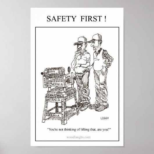 Hernia Cartoon Poster (Vorne)