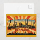 Herning Dänemark Moderne Kunst Postkarte (Vorne/Hinten)