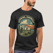 Herning Dänemark Moderne Kunst T-Shirt (Vorderseite)