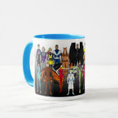 Hero Academy Students Tasse (Vorderseite Links)