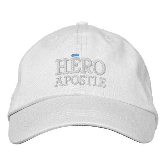 HERO APOSTLE EMBROIDERIERTE BASEBALL CAP BESTICKTE BASEBALLKAPPE (Vorderseite)