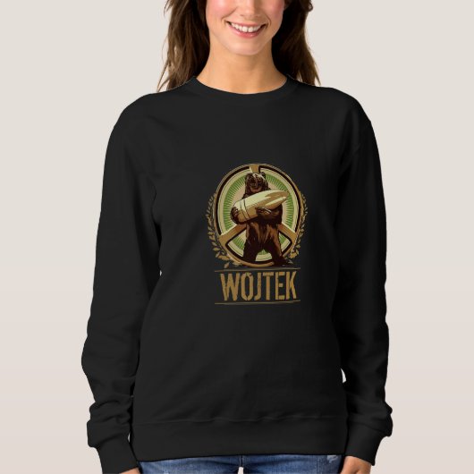 Hero Bear Short Sleeve Wojtek Sweatshirt (Vorderseite)