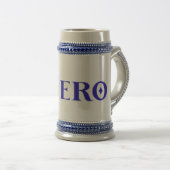 Hero Beer Stein Bierglas (VorderseiteRechts)