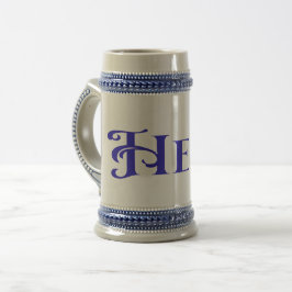 Hero Beer Stein Bierglas