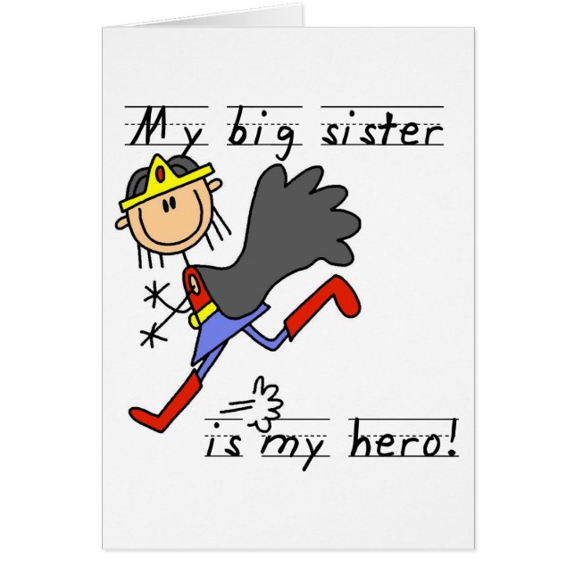 Hero Big Sister Tshirts und Geschenke (Vorne)