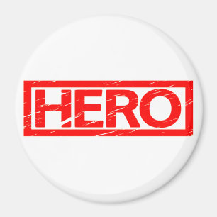 Hero Briefmarke Magnet