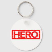 Hero Briefmarke Schlüsselanhänger (Rückseite)