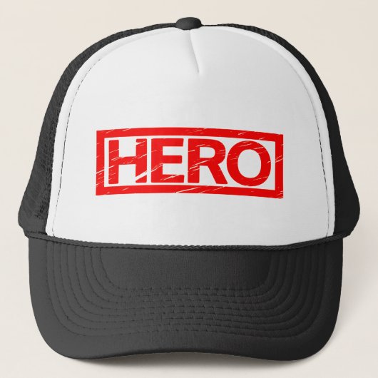 Hero Briefmarke Truckerkappe (Vorderseite)