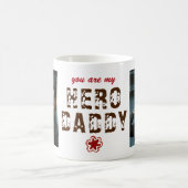 Hero Daddy Vatertag 2 FotoCollage Kaffeetasse (Mittel)