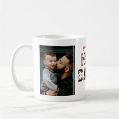 Hero Daddy Vatertag 2 FotoCollage Kaffeetasse (Links)