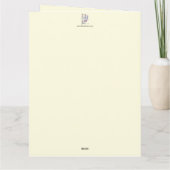 Hero Faltes Grußkarte Karte (Rückseite)