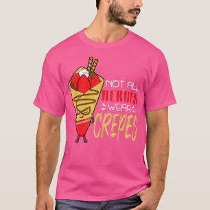 Hero Food Crepes Koch Koch Kochen T-Shirt