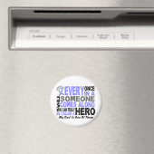HERO GEHT AUF 1 Vater PROSTATE CANCER Magnet (In Situ (Geschirrspüler))