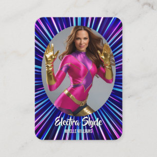 Hero Glow Foto Coscards Cosplay-Karten Visitenkarte