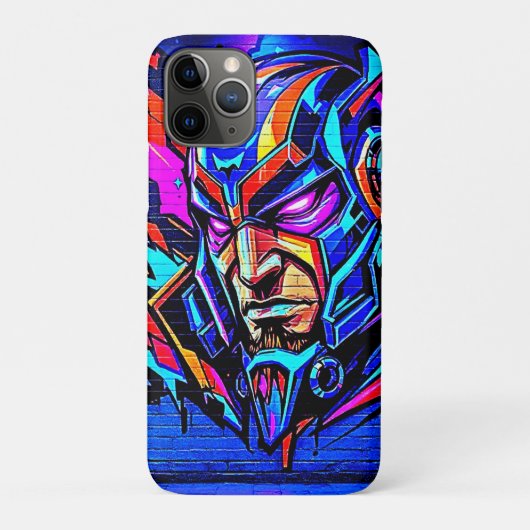 Hero Graffiti Burst Case-Mate iPhone Hülle (Rückseite)