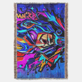 Hero Graffiti Burst Decke (Vorderseite Vertikal)