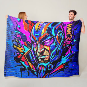 Hero Graffiti Burst Fleecedecke