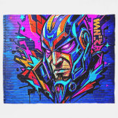 Hero Graffiti Burst Fleecedecke (Vorderseite (Horizontal))