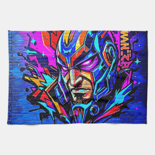 Hero Graffiti Burst Geschirrtuch